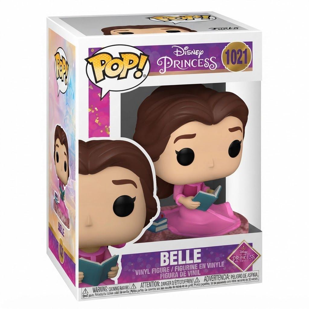 Funko Pop! Disney Ultimate Princess Belle Vinyl Figure - Official Collectible Disney Toy Gift