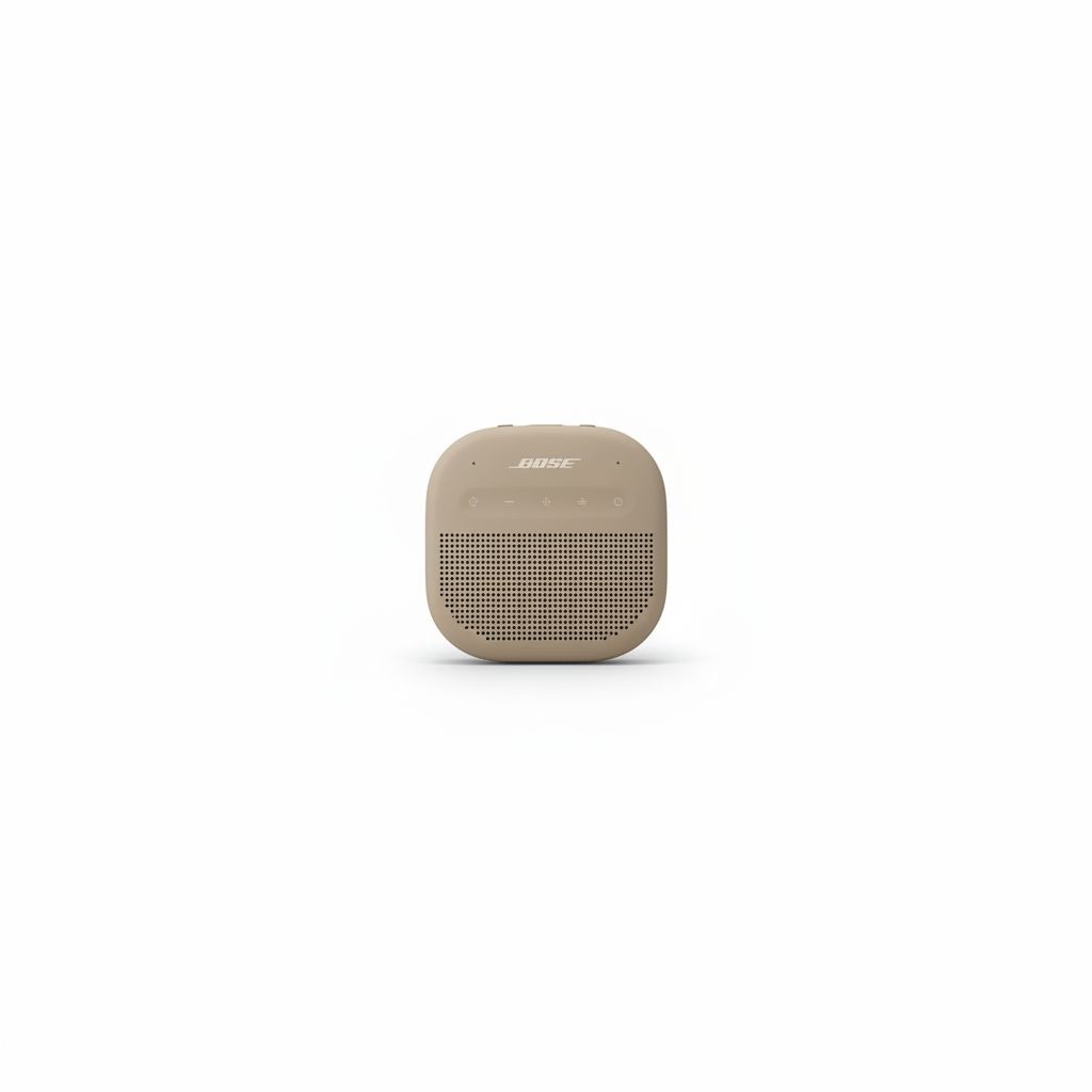 Bose SoundLink Micro Portable Bluetooth Speaker (2nd Gen), Waterproof, Compact Design, Powerful Sound, 12-Hour Battery Life - Sandstone