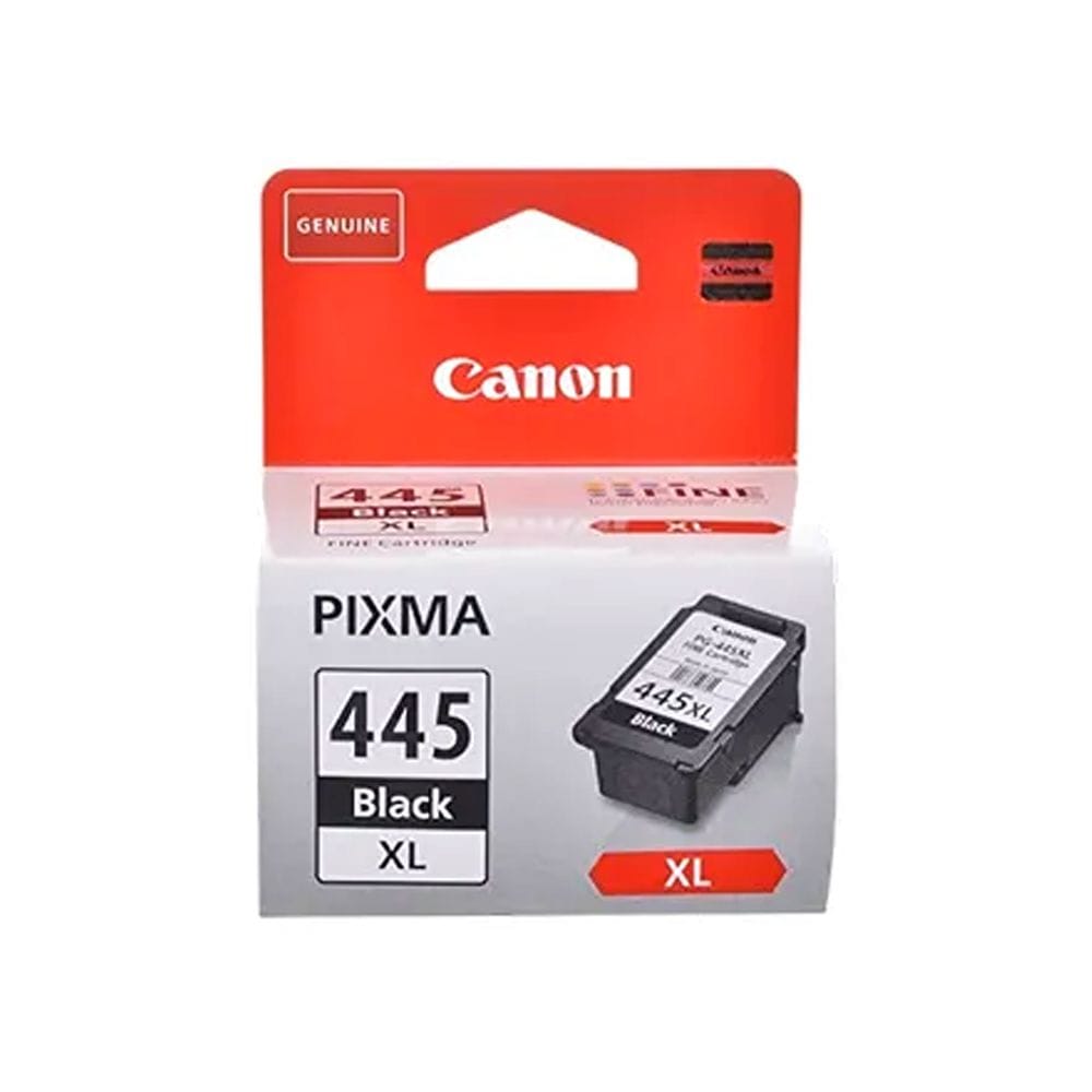 Canon PG-445XL Black Ink Cartridge, Genuine Canon Ink, High Yield 400 Pages, Sharp Document Printing & PIXMA Compatibility | Black - 4960999974453