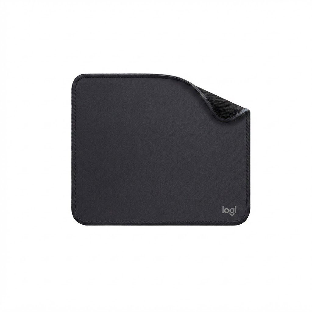 Logitech Studio Series Mouse Pad Premium Spill-Resistant Desk Mat with Anti-Slip Rubber BaseGraphite