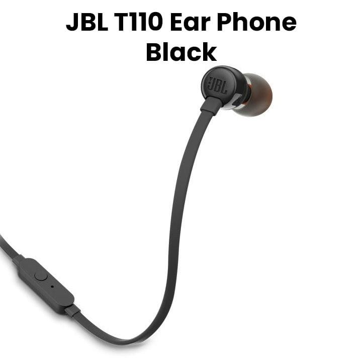 JBL Earphone - Black | T110