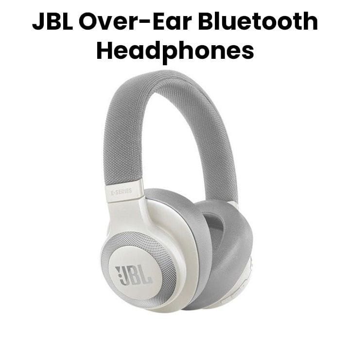 JBL Lifestyle Over-Ear Bluetooth Noise-canceling Headphones - White | E65BTNC