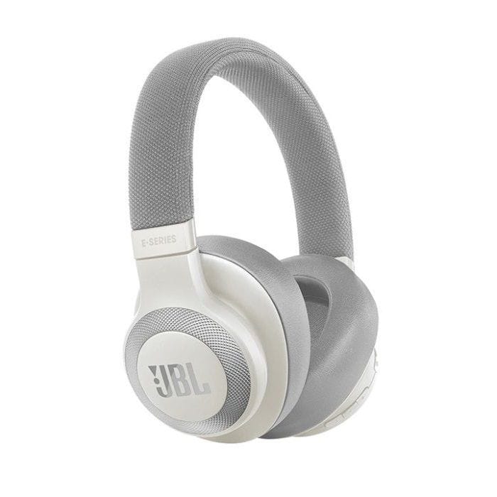 JBL Lifestyle Over-Ear Bluetooth Noise-canceling Headphones - White | E65BTNC