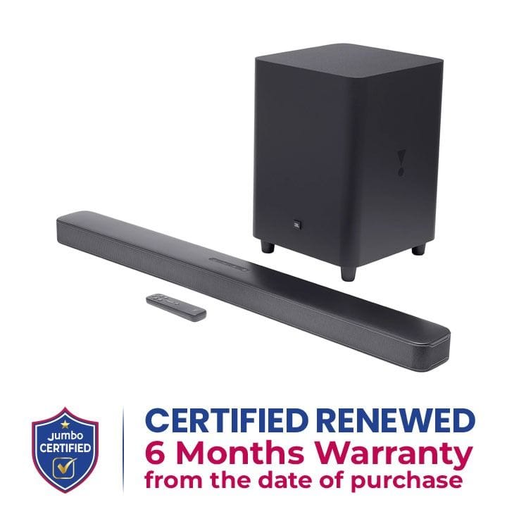 JBL Bar 5.1 5.1-Channel 4K Ultra HD Soundbar with True Wireless Surround Speakers