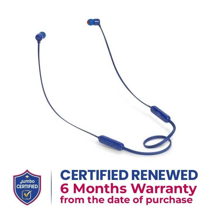 JBL In-Ear  Bluetooth Sport Headphones - Blue | T110BT