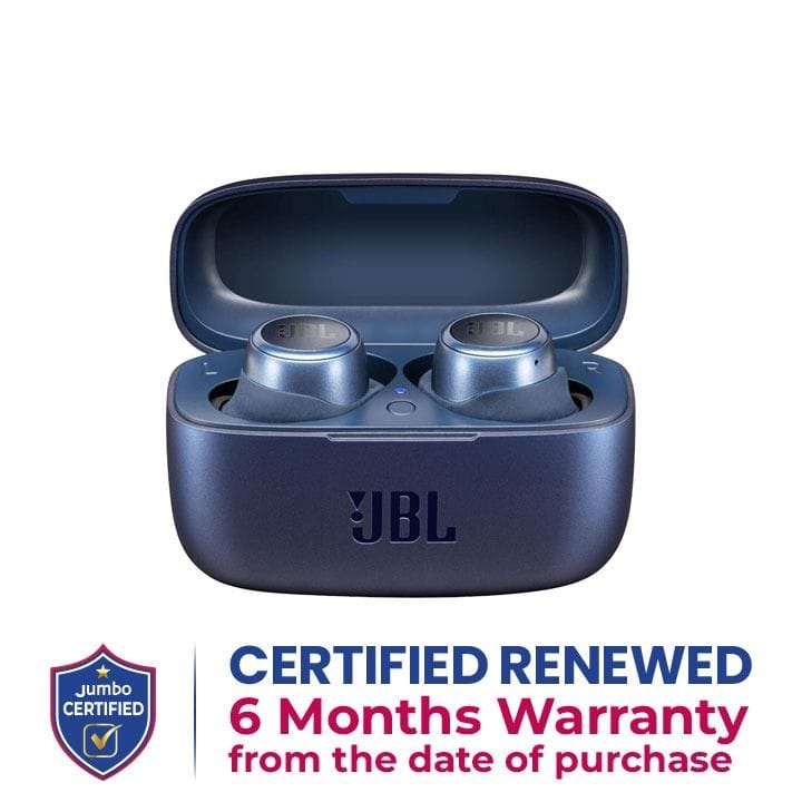 JBL True wireless in-ear Headphones with Smart Ambient - Blue | Live 300TWS