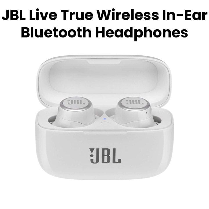 JBL Live True wireless in-ear Headphones with Smart Ambient - White300TWS
