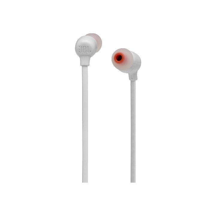 JBL Tune 125BT Wireless In-Ear Headphone with Powerful JBL Pure Bass Sound, Lightweight, Magnetic Cable Management - White - TUNE 125BT