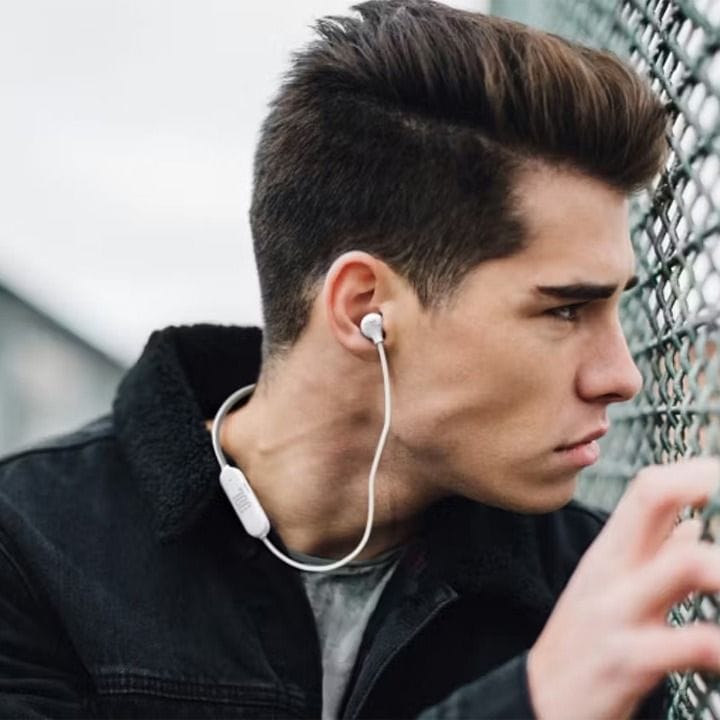 JBL TUNE 125BT Wireless In-Ear Headphone - White