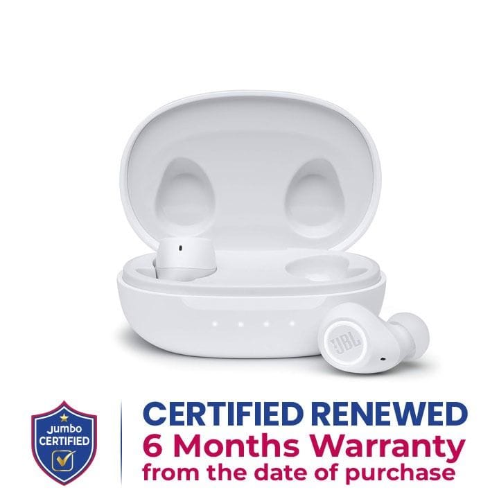 JBL Free II True Wireless In-Ear Headphones - White