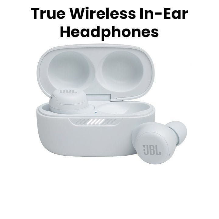 JBL Live Free NC+ TWS True Wireless In-ear Noise Cancelling Headphones - White