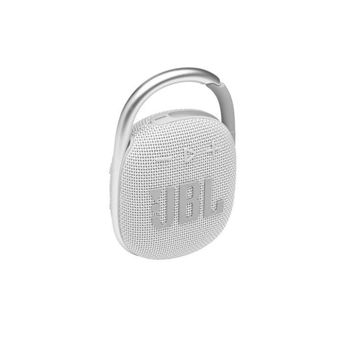 JBL CLIP 4 Ultra-Portable Waterproof Bluetooth Speaker - White