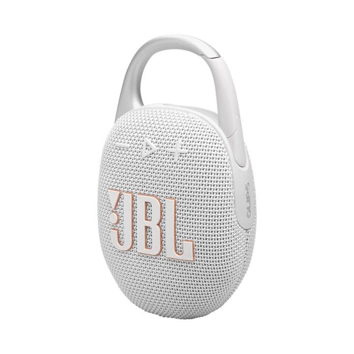 JBL CLIP 4 Ultra-Portable Waterproof Bluetooth Speaker - White