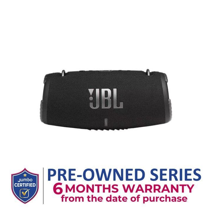 JBL Xtreme 3 Portable Waterproof Bluetooth Speaker - Black