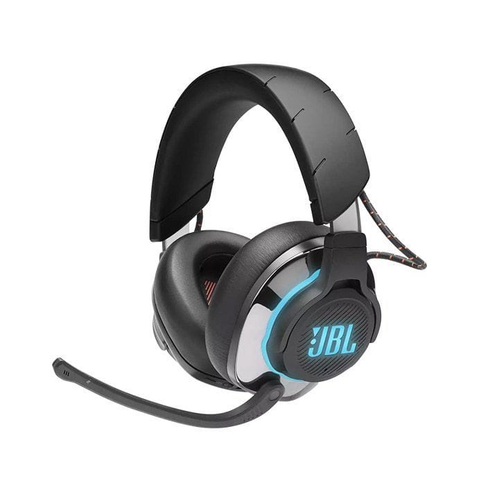 JBL Quantum 800 Wireless Over-ear Performance Gaming Headset with Active Noise Cancelling and Bluetooth 5.0 - Black