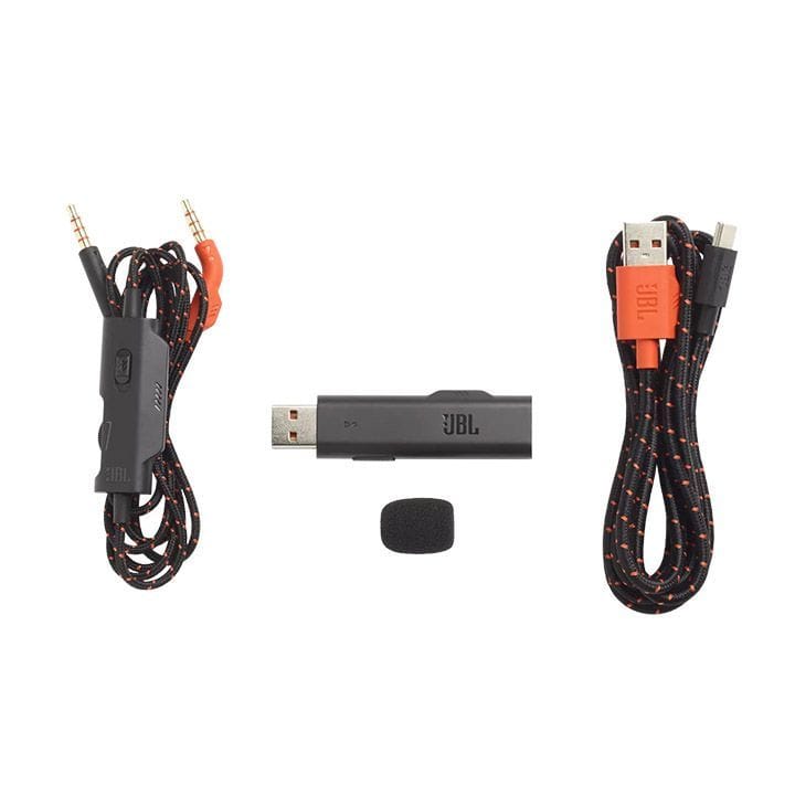 JBL Quantum 800 Wireless Over-ear Performance Gaming Headset with Active Noise Cancelling and Bluetooth 5.0 - Black