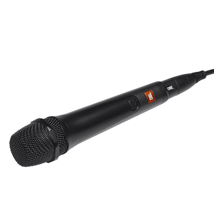 JBL PartyBox Mic 100 Wired Dynamic Vocal Microphone, 6.35mm Jack, ‎Noise Reduction - Black - JBLPBM100BLKAM