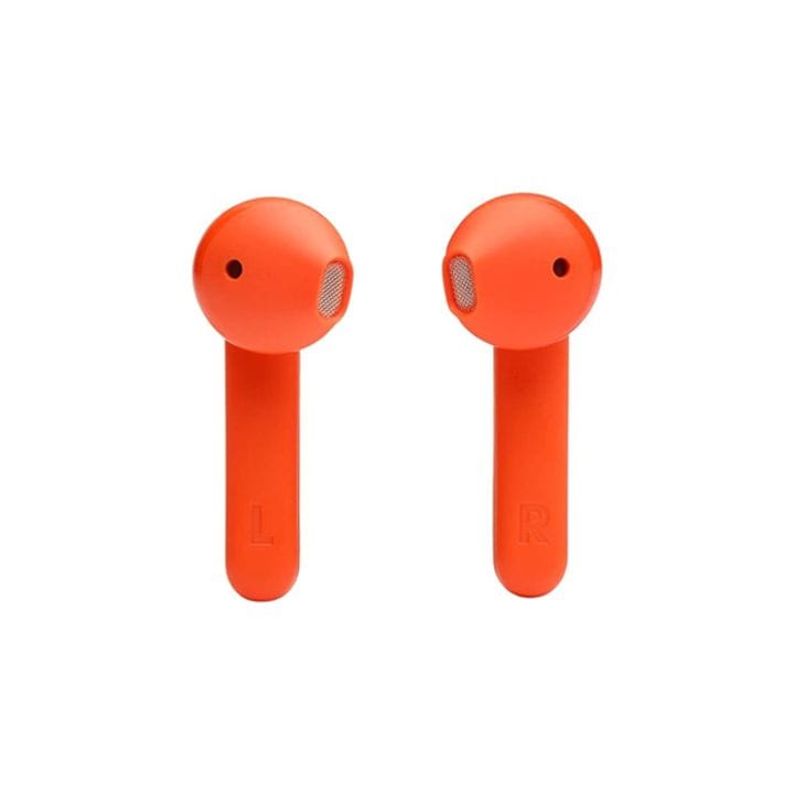 JBL Tune 225 True Wireless Earbuds with Powerful JBL Pure Bass Sound, Dual Connect, Native Voice Assistant - Ghost Orange - Tune 225TWS