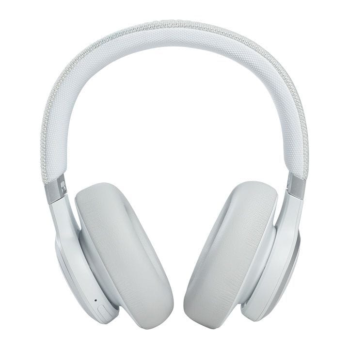 JBL Wireless Over-Ear Noise Cancelling Headphones - White | Live 660NC