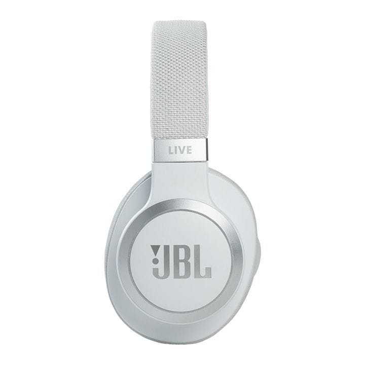 JBL Wireless Over-Ear Noise Cancelling Headphones - White | Live 660NC