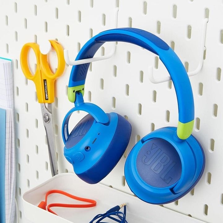 JBL JR 460NC Wireless Over-ear Noise Cancelling Kids Headphones - Blue