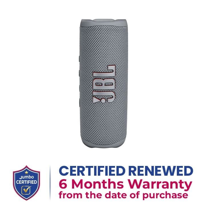 JBL Flip 6 Portable Waterproof Bluetooth Speaker - Grey