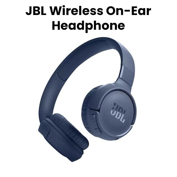 JBL Tune 520BT | Wireless On-Ear Headphone - Blue