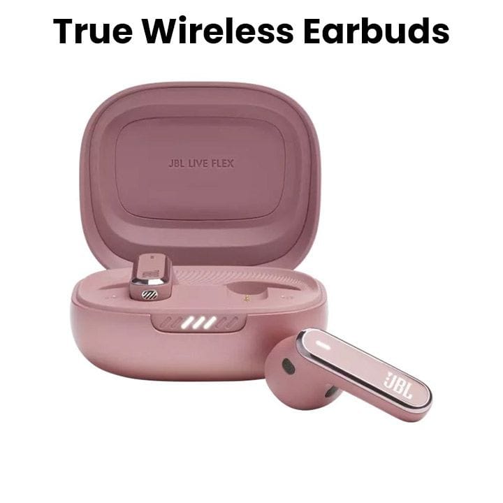 JBL Live Flex | True Wireless Noise Cancelling Earbuds - Rose