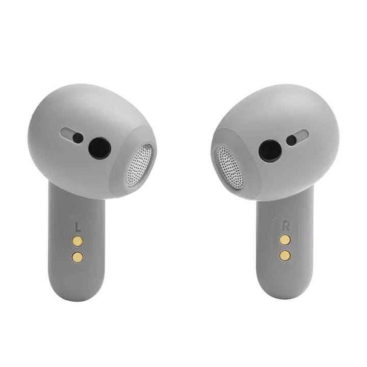 JBL Live Flex True Wireless Noise With 40 Hours Battery Life Earbuds, Enjoy Powerful Sound, Comfortable Fit - Silver - JBLLIVEFLEX