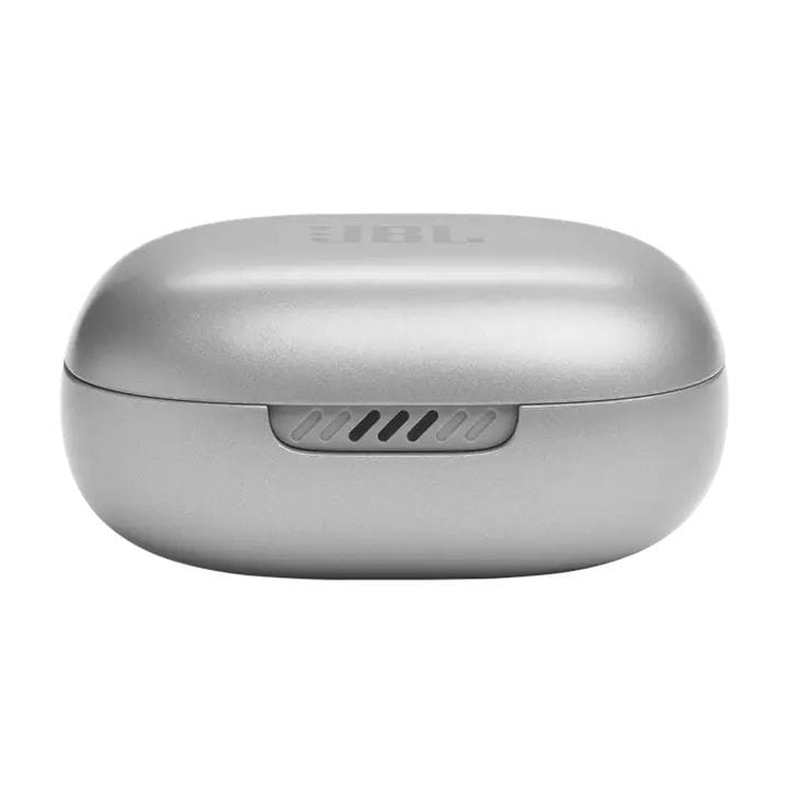 JBL Live Flex True Wireless Noise With 40 Hours Battery Life Earbuds, Enjoy Powerful Sound, Comfortable Fit - Silver - JBLLIVEFLEX