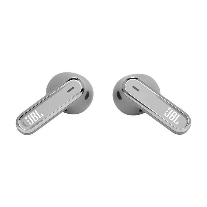 JBL Live Flex True Wireless Noise With 40 Hours Battery Life Earbuds, Enjoy Powerful Sound, Comfortable Fit - Silver - JBLLIVEFLEX