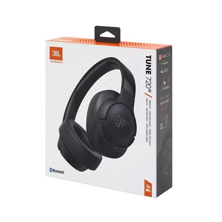 JBL Tune 720BT | Wireless Over-Ear Headphone - Black