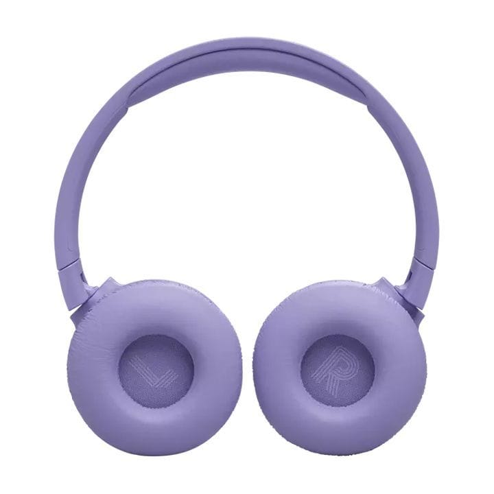JBL Tune 670NC Wireless On-Ear Headphones, Adaptive Noise Cancelling with Smart Ambient, Up to 70H Battery Life with Speed Charge - Purple - JBLTUNE670NC