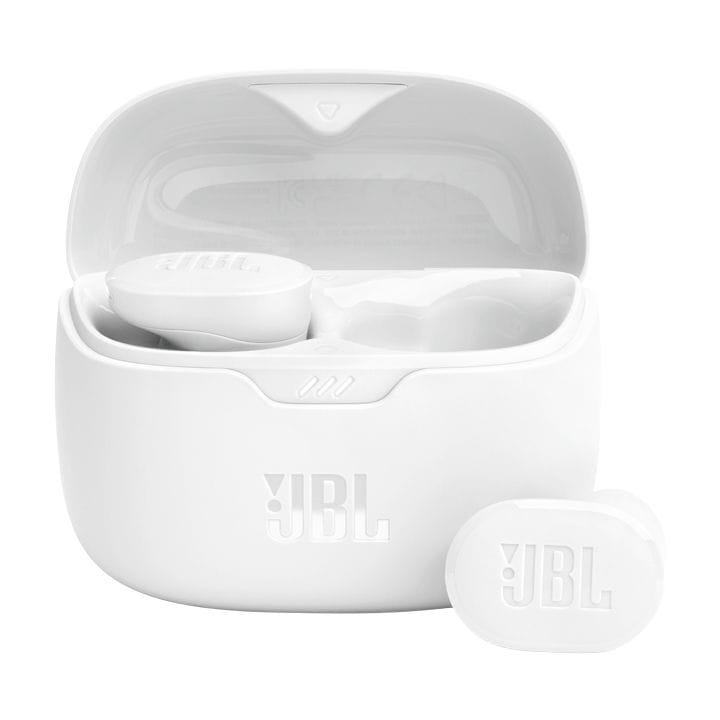 JBL Tune Buds True Wireless Noise Cancelling Earbuds, Speed Charge Support, Multi-Point Connection, Up to 48 Hours Battery Life - White - ‎JBLTUNEBUDS