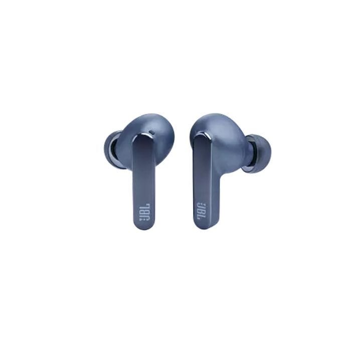 JBL Live Pro 2 TWS True Wireless Noise Cancelling Earbuds, 40H Playtime, Dual Connect, Customized Bass, 6 Mics For Clear Calls - Blue - LIVEPRO2