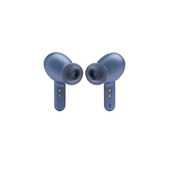 JBL Live Pro 2 TWS True Wireless Noise Cancelling Earbuds, 40H Playtime, Dual Connect, Customized Bass, 6 Mics For Clear Calls - Blue - LIVEPRO2