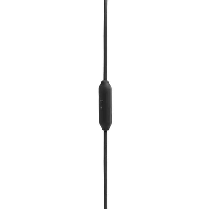 JBL Endurance Run 2, Sports in Ear Wired Earphones with Mic, Pure Bass, Sweatproof, Flexsoft eartips, Magnetic Earbuds - Black - JBLENDURANCERUN2