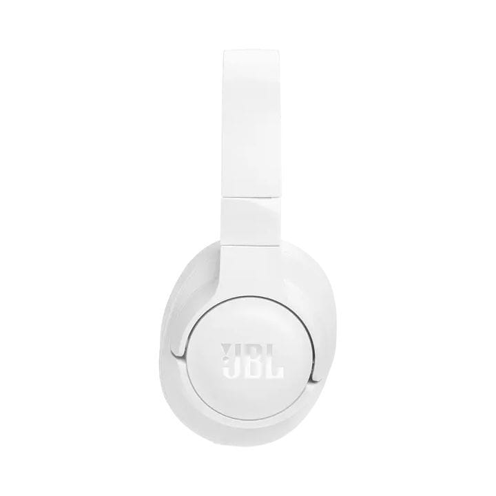 JBL Tune 770NC Wireless On-Ear Headphones, Adaptive Noise Cancelling, Upto 70 Hrs Battery, Speed Charge 5 Min - White - TUNE770NC