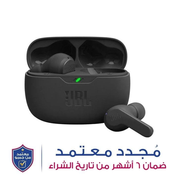 جي بي إل سماعات أذن Wave Beam لاسلكية بإلغاء الضوضاء - أسود