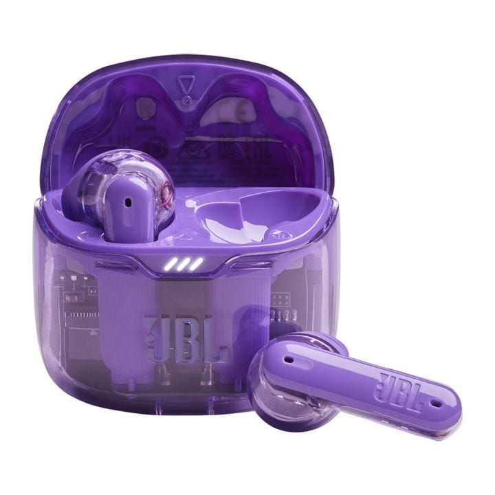 JBL Tune Flex True Wireless Noise Cancelling Earbuds - Purple Ghost Edition