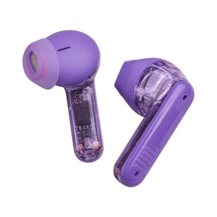 جي بي إل تون فليكس سماعات أذن لاسلكية حقيقية مع إلغاء الضوضاء - إصدار الشبح البنفسجي