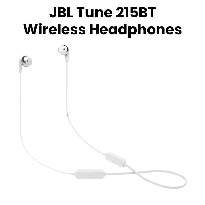 JBL Tune 215BT | Wireless Earbud Headphones - White