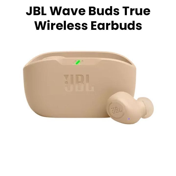 JBL Wave Buds | True Wireless Earbuds - Beige