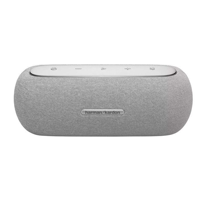 Harman Kardon Luna Elegant Portable Bluetooth Speaker, Stylish Looks, Quality Design, Waterproof, Dustproof Bluetooth Music Streaming - Grey - HKLUNAGRYEU