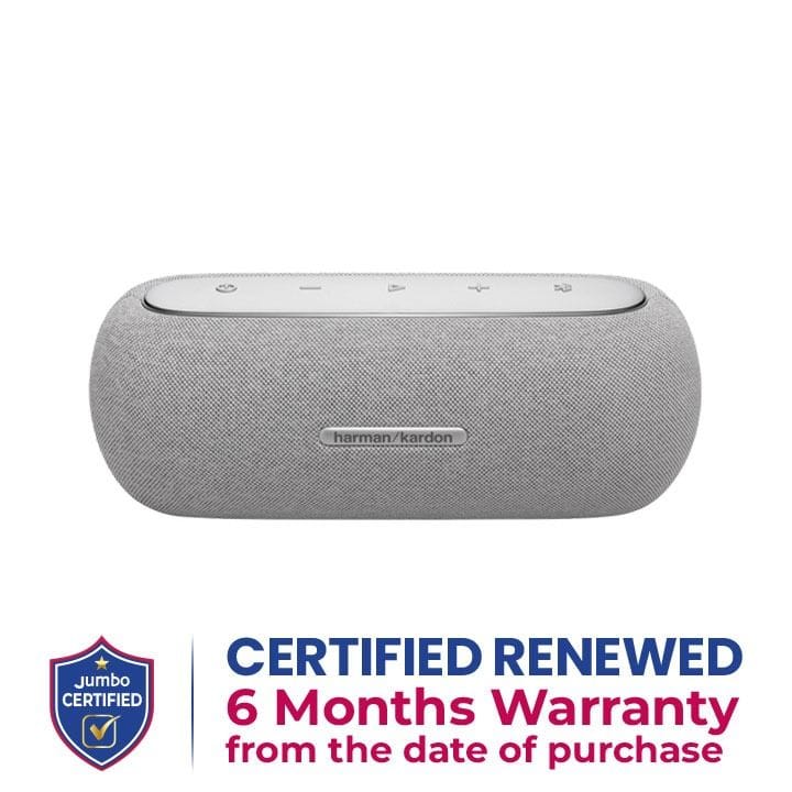 Harman Kardon LUNA Elegant Portable Bluetooth Speaker - Gray