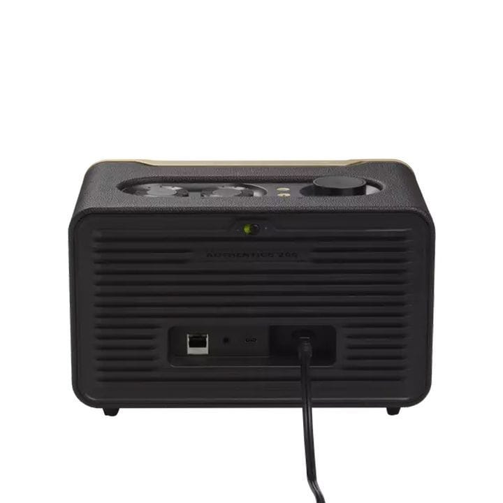 جي بي إل أوثنتيكس ٢٠٠ | مكبر صوت منزلي ذكي مع واي فاي، بلوتوث ومساعد صوتي وتصميم رجعي