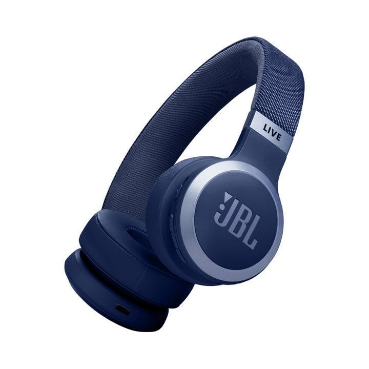 JBL Live 670NC | Wireless On-Ear with True Adaptive Noise Cancelling Headphones - Blue