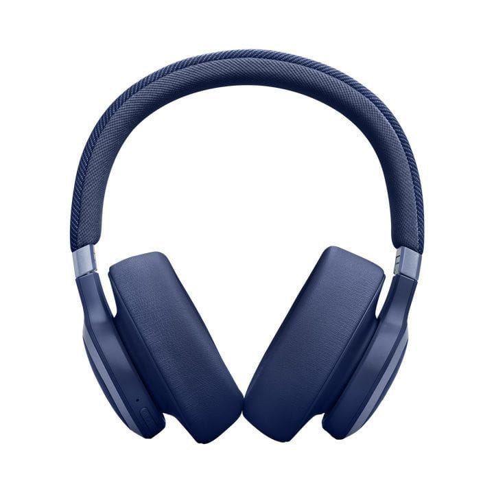 JBL Live 770NC Wireless On-Ear With True Adaptive Noise Cancelling Headphones, Experience The Renowned Sound - Blue - LIVE770NC