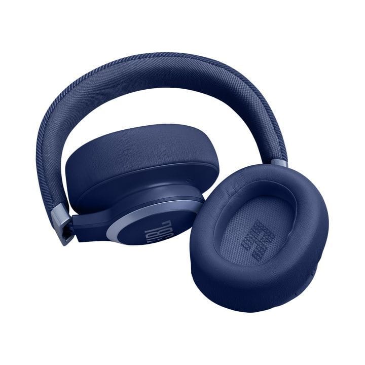 JBL Live 770NC Wireless On-Ear With True Adaptive Noise Cancelling Headphones, Experience The Renowned Sound - Blue - LIVE770NC