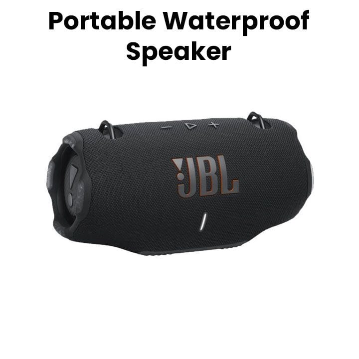 JBL Xtreme 4 Portable Waterproof Speaker with Massive JBL Pro Sound and a convenient shoulder strap - Black